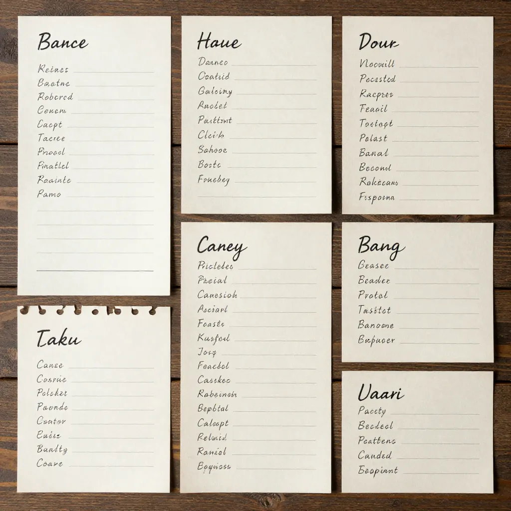 Family recipe visualization